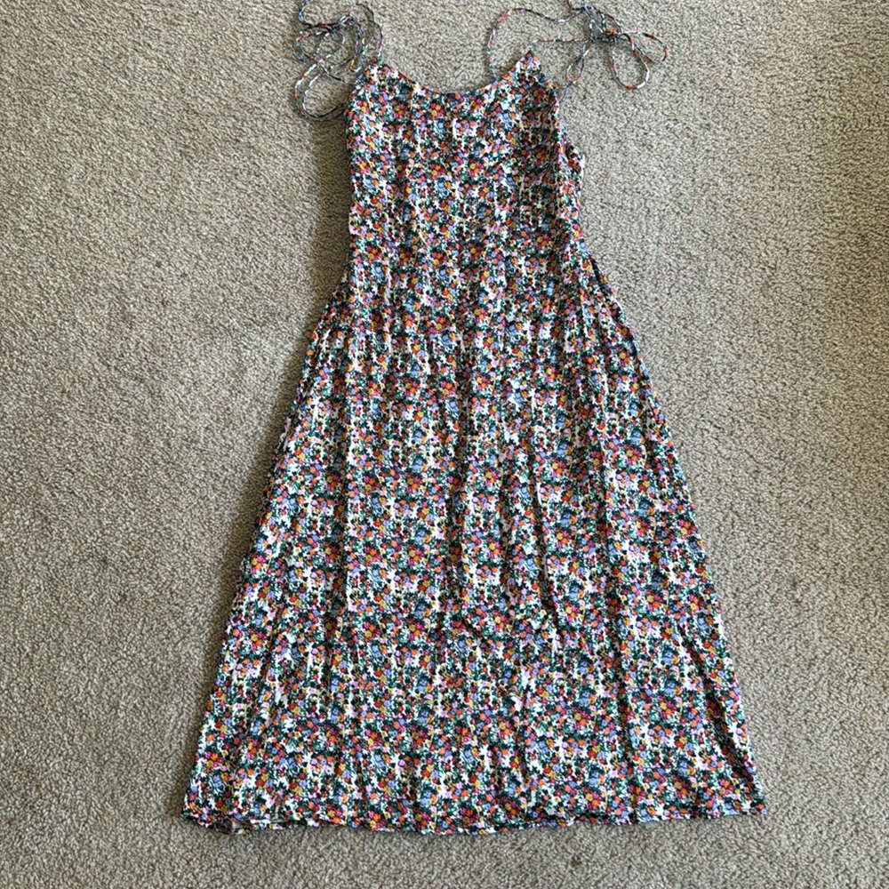 For Love and Lemons satin floral dress